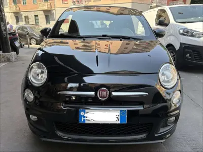 Usata Fiat 500C S 69 CV (50 kW) 2015 Nero Cabrio