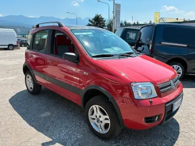 Usata Fiat Panda 4x4 Climbing 69 CV (50 kW) 2006 Giallo Utilitaria