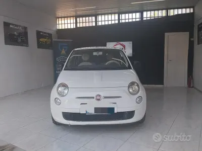 Usata Fiat 500 69 CV (50 kW) 2008 Bianco Berlina