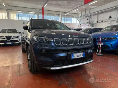 Usata Jeep Compass Limited 131 CV (96 kW) 2022 Blu SUV
