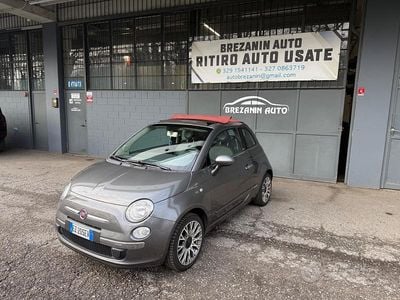 Usata Fiat 500C Lounge 69 CV (50 kW) 2015 Grigio Cabrio