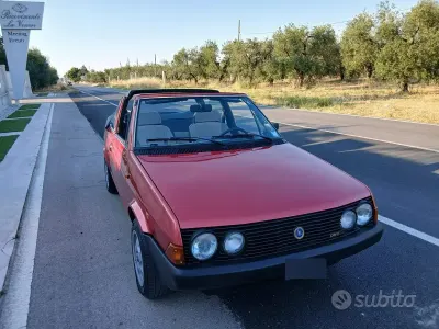 Usata Fiat Ritmo 85 CV (62 kW) 1984 Rosso Cabrio