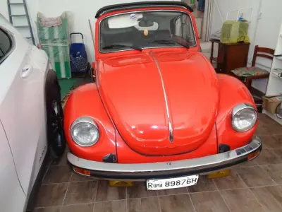 Usado VW Käfer 38 HP (27 kW) 1975 Laranja Cabrios