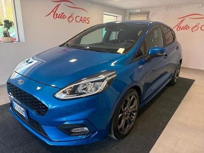 Usata Ford Fiesta ST-Line 86 CV (63 kW) 2019 Blu Utilitaria