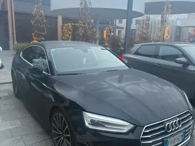 Usata Audi A5 S-Line 190 CV (139 kW) 2017 Nero Coupé