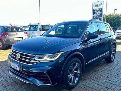 Usata VW Tiguan R 200 CV (147 kW) 2022 Blu SUV