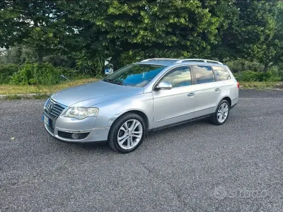 Usata VW Passat Highline 105 CV (77 kW) 2008 Grigio Station wagon
