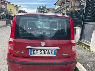 Usata Fiat Panda 2007 Rosso Utilitaria