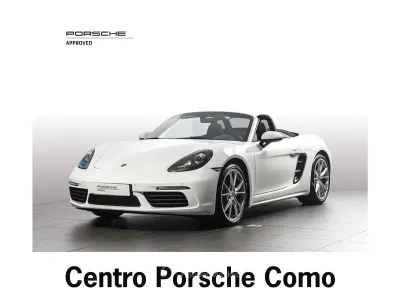 Usata Porsche 718 Boxster 299 CV (219 kW) 2024 Bianco Cabrio