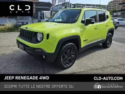 Usata Jeep Renegade 140 CV (102 kW) 2017 Verde SUV