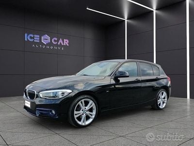 Usata BMW 116 Sport Line 122 CV (89 kW) 2015 Nero Utilitaria