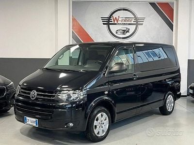 Begagnad VW Multivan Startline 140 HK (102 kW) 2014 Svart Minibuss