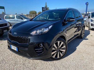 Usata Kia Sportage Style 116 CV (85 kW) 2018 Nero SUV