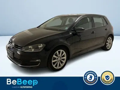 Usata VW Golf VII Highline 122 CV (89 kW) 2014 Argento metallizzato Berlina