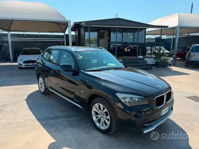 Usata BMW X1 177 CV (130 kW) 2012 Nero SUV