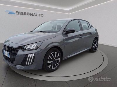 Usata Peugeot 208 Active 75 CV (55 kW) 2024 Grigio scuro Utilitaria