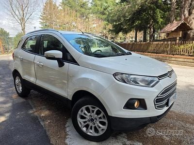 Usata Ford Ecosport Titanium 95 CV (69 kW) 2015 Bianco SUV