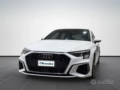 Gebraucht Audi A3 S-Line 150 PS (110 kW) 2023 Weiß Limousine