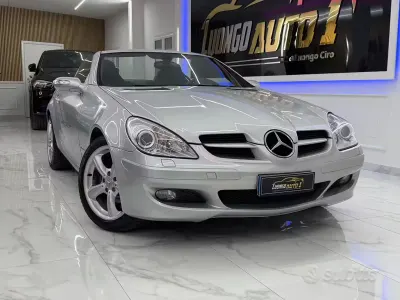 Usata Mercedes SLK200 163 CV (119 kW) 2004 Grigio Cabrio