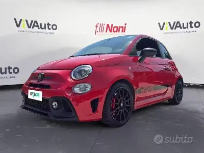 Usata Abarth 595C Competizione 180 CV (132 kW) 2016 Rosso Cabrio