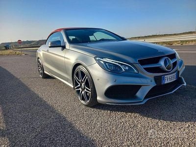 Usata Mercedes E400 2014 Grigio Cabrio
