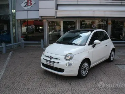 Usata Fiat 500 Lounge 69 CV (50 kW) 2018 Bianco Utilitaria