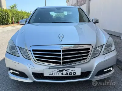 Usata Mercedes E250 Avantgarde 204 CV (150 kW) 2009 Grigio Berlina