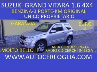 usata Suzuki Grand Vitara 3p 1.6 vvt 16v 4x4-UNICO PROPRIETARIO !!