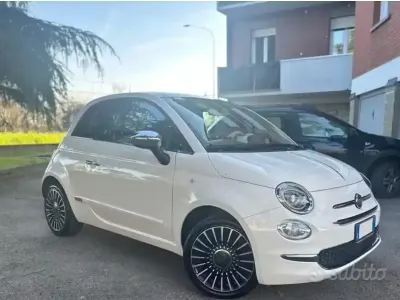 Usata Fiat 500 Lounge 69 CV (50 kW) 2018 Bianco Utilitaria