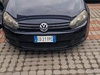 Usata VW Golf VI Trendline 105 CV (77 kW) 2010 Nero Utilitaria