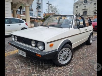 Usata VW Golf Cabriolet Karmann 50 CV (36 kW) 1982 Bianco Cabrio