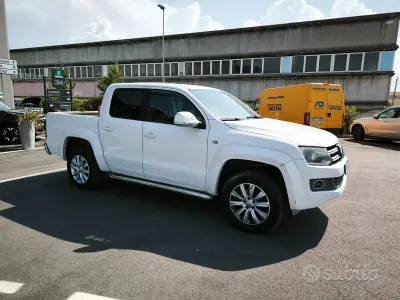 Usata VW Amarok Trendline 180 CV (132 kW) 2016 Bianco Pick-up