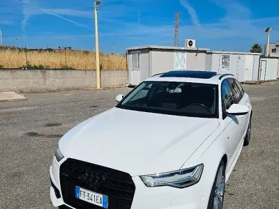 Usata Audi A6 S-Line 190 CV (139 kW) 2018 Bianco Station wagon