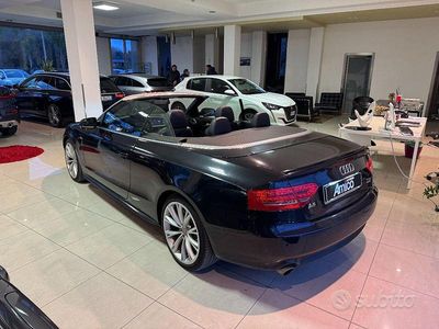Nero Usata 2009 Audi A5 S-Line Cabrio | 10.300 € (Buon prezzo)