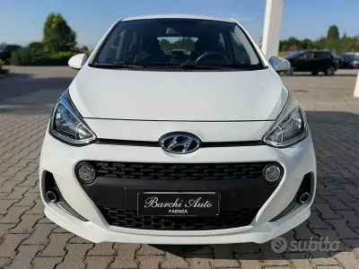 Usata Hyundai i10 69 CV (50 kW) 2017 Bianco Utilitaria