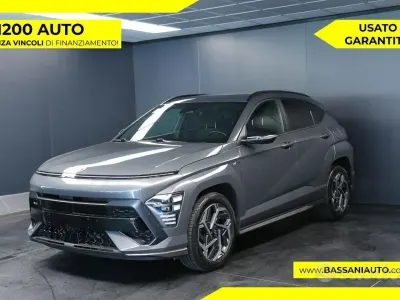 Usata Hyundai Kona N Line 120 CV (88 kW) 2023 Grigio SUV