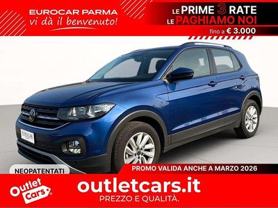 Usata VW T-Cross Style 95 CV (69 kW) 2023 Reef blue metallizzato SUV