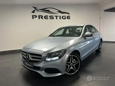 Usata Mercedes C180 116 CV (85 kW) 2016 Grigio Berlina