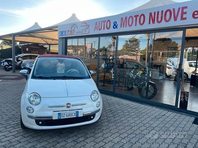 Usata Fiat 500C Rock 75 CV (55 kW) 2009 Bianco Cabrio
