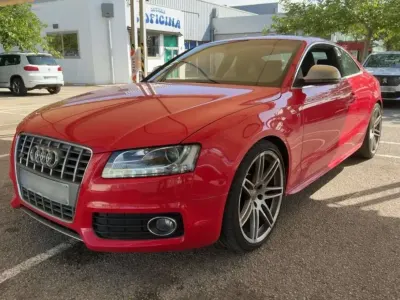 Usata Audi S5 Ambiente 354 CV (260 kW) 2008 Misano red Coupé