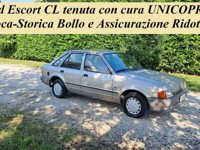 Usata Ford Escort 58 CV (42 kW) 1986 Beige Berlina