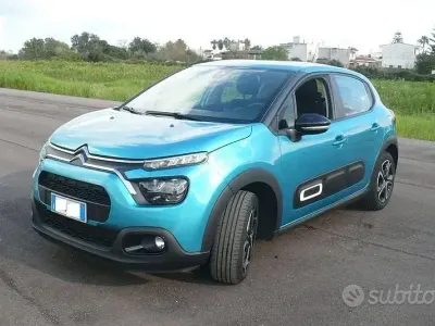 Usata Citroën C3 Shine 102 CV (75 kW) 2021 Blu Utilitaria