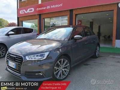 Usado Audi A1 S-Line 90 CV (66 kW) 2018 Gris Berlina