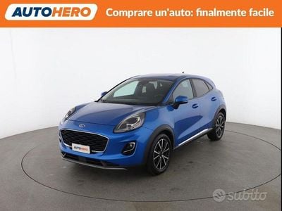 Usata Ford Puma 125 CV (91 kW) 2020 Blu SUV
