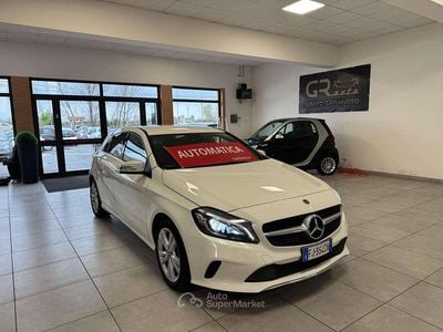 Usata Mercedes A160 90 CV (66 kW) 2017 Bianco Berlina