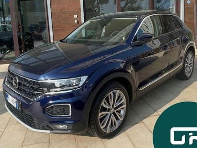 Usata VW T-Roc Advance 116 CV (85 kW) 2019 Blu/azzurro SUV