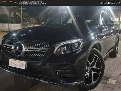 Usata Mercedes GLC350 Premium 210 CV (154 kW) 2018 Nero Berlina
