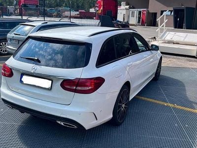 Usata Mercedes C250 204 CV (150 kW) 2017 Bianco Station wagon