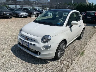 Usata Fiat 500 Lounge 69 CV (50 kW) 2018 Bianco Utilitaria
