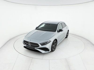 Nuova Mercedes A180 AMG line 116 CV (85 kW) 2025 Argento Berlina